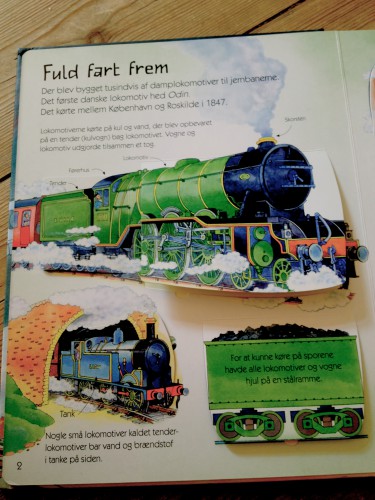 Masser af tog - børnebøger om tog